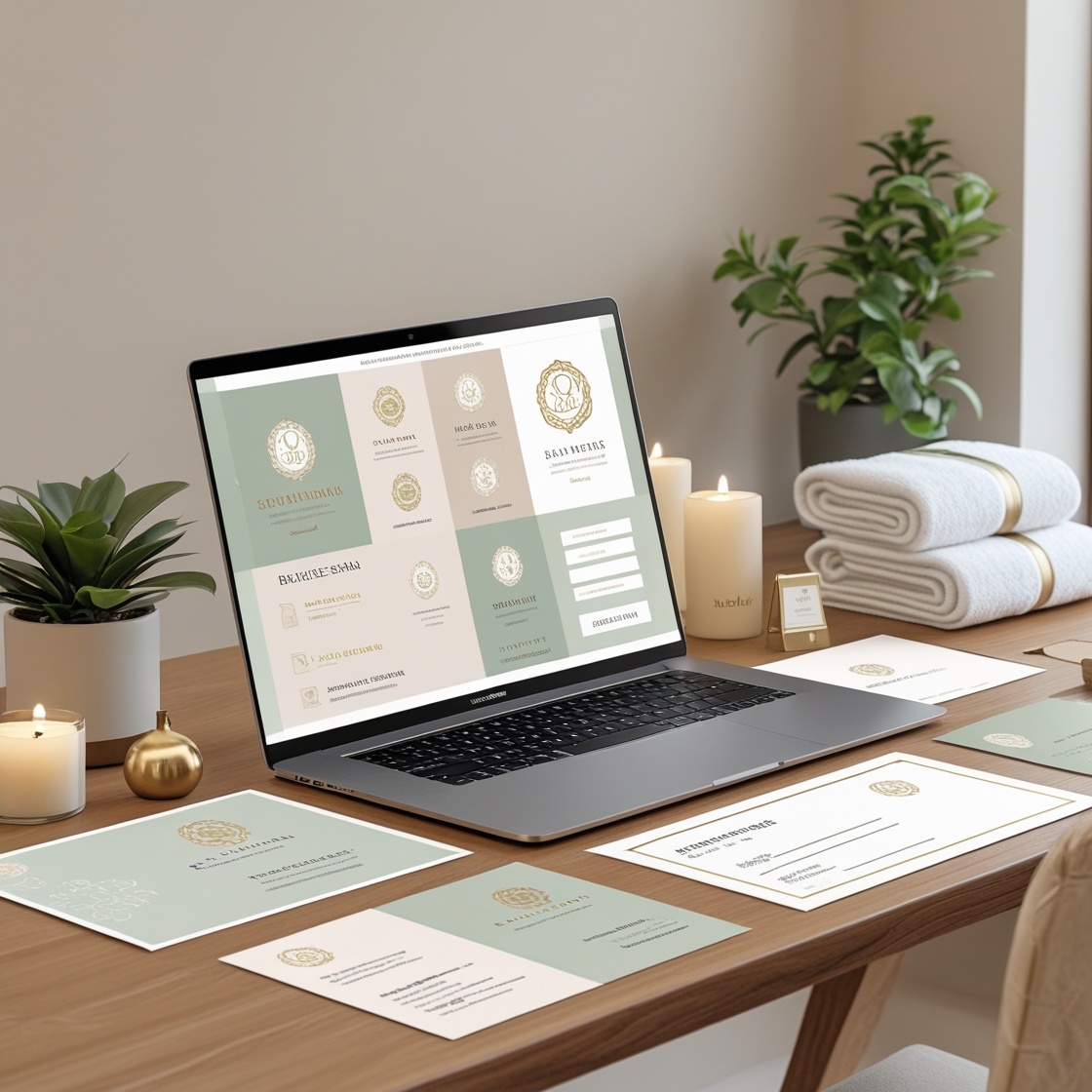 Spa Business Branding & Marketing Kit - Image 3